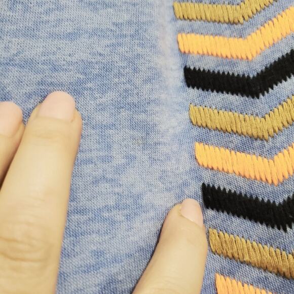 Tasi Malibu | Soft and Cozy Embroidered Arrows Sweatpants with Pockets - Picture 10 of 11